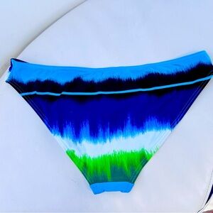 Tommy Bahama Aqua and Gray Fabric